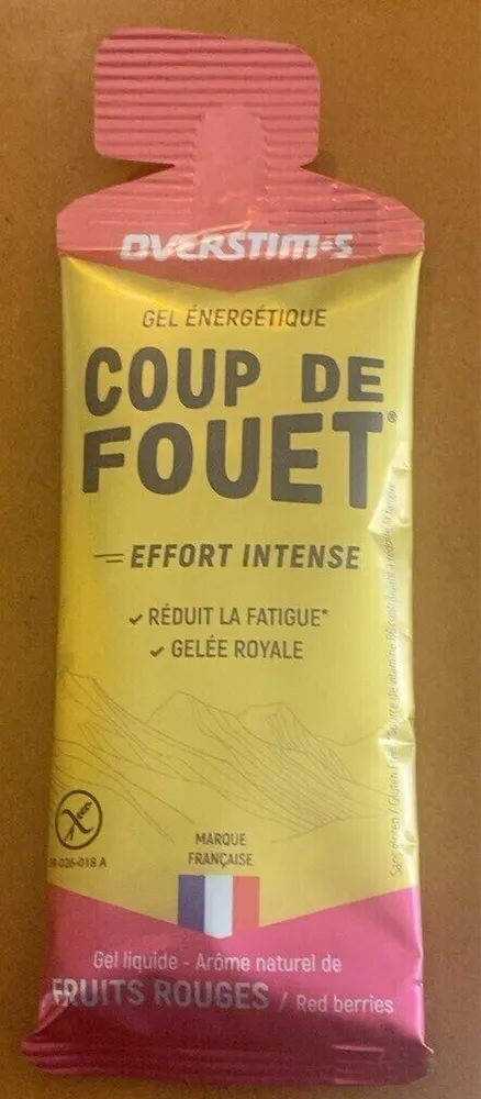 Gel énergétique coup de fouet