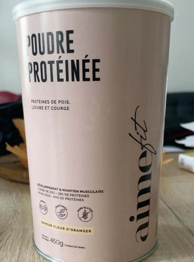 Poudre protéinée