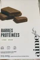 Barres Proteinees citron - amande