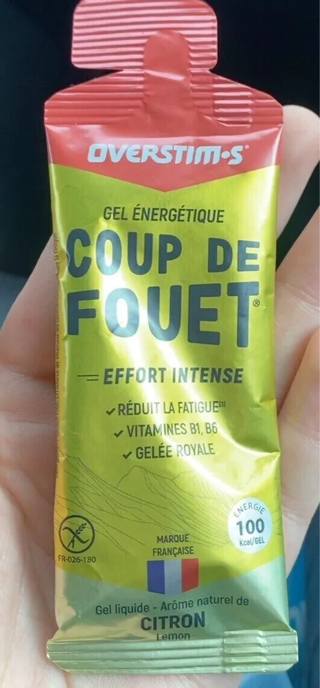 Gel Coup de fouet citron