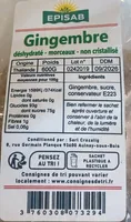 Gingembre Confit
