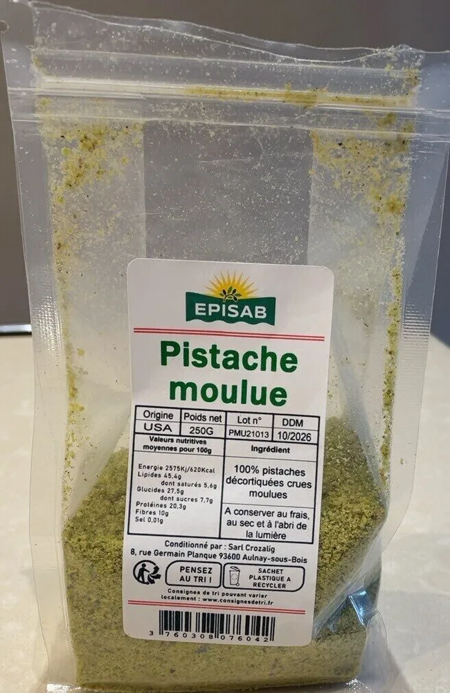 Pistache moulue