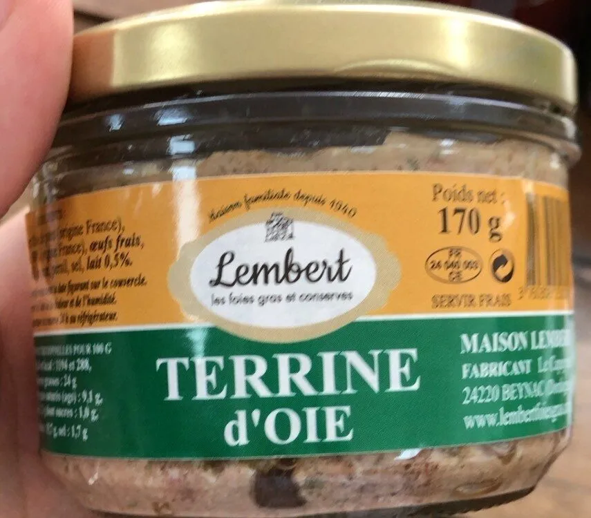Terrine d’oie