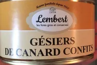 Gésiers de Canars confits