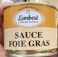 Sauce au foie gras