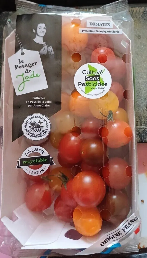 Tomates cerises mélangées