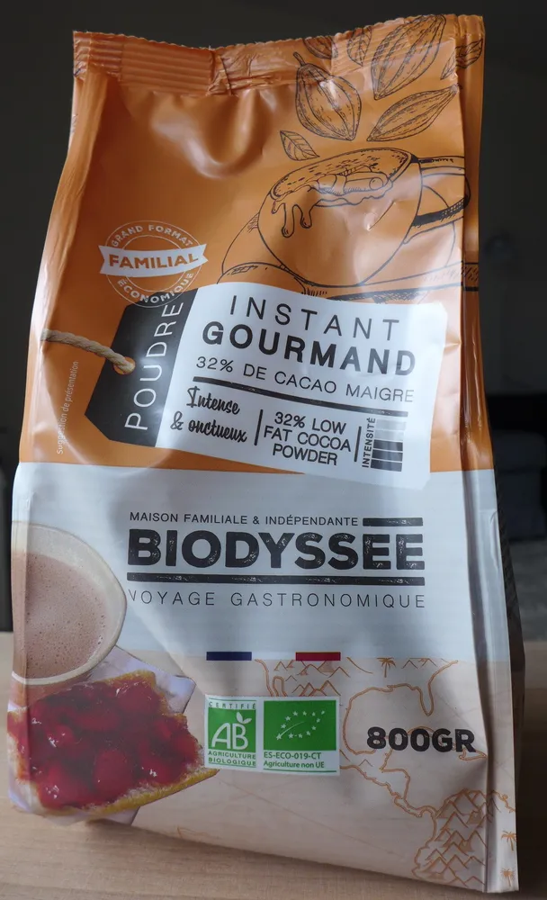 Instant gourmand 32 % de cacao maigre