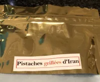 Pistaches grillées et marinées