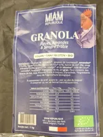 Granola figues, amandes et sirop d'érable