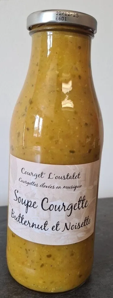 Soupe Courgette Butternut et Noisette