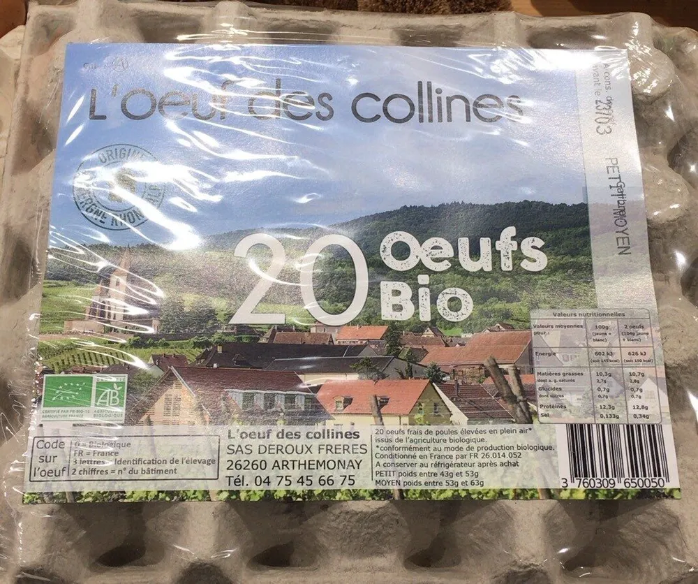 Oeuf des collines