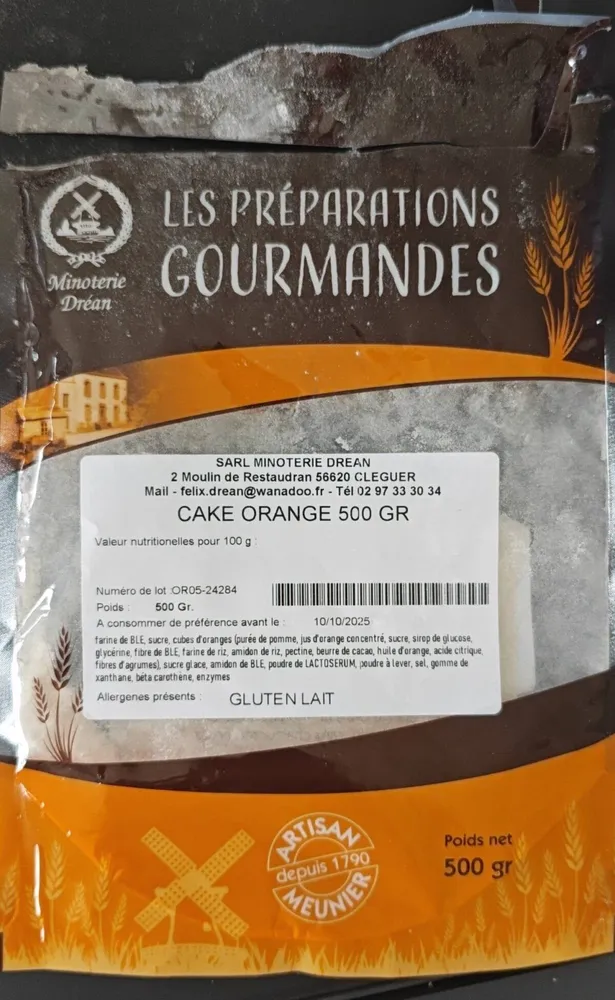 LES PRÉPARATIONS Gourmandes Cake Myrtille