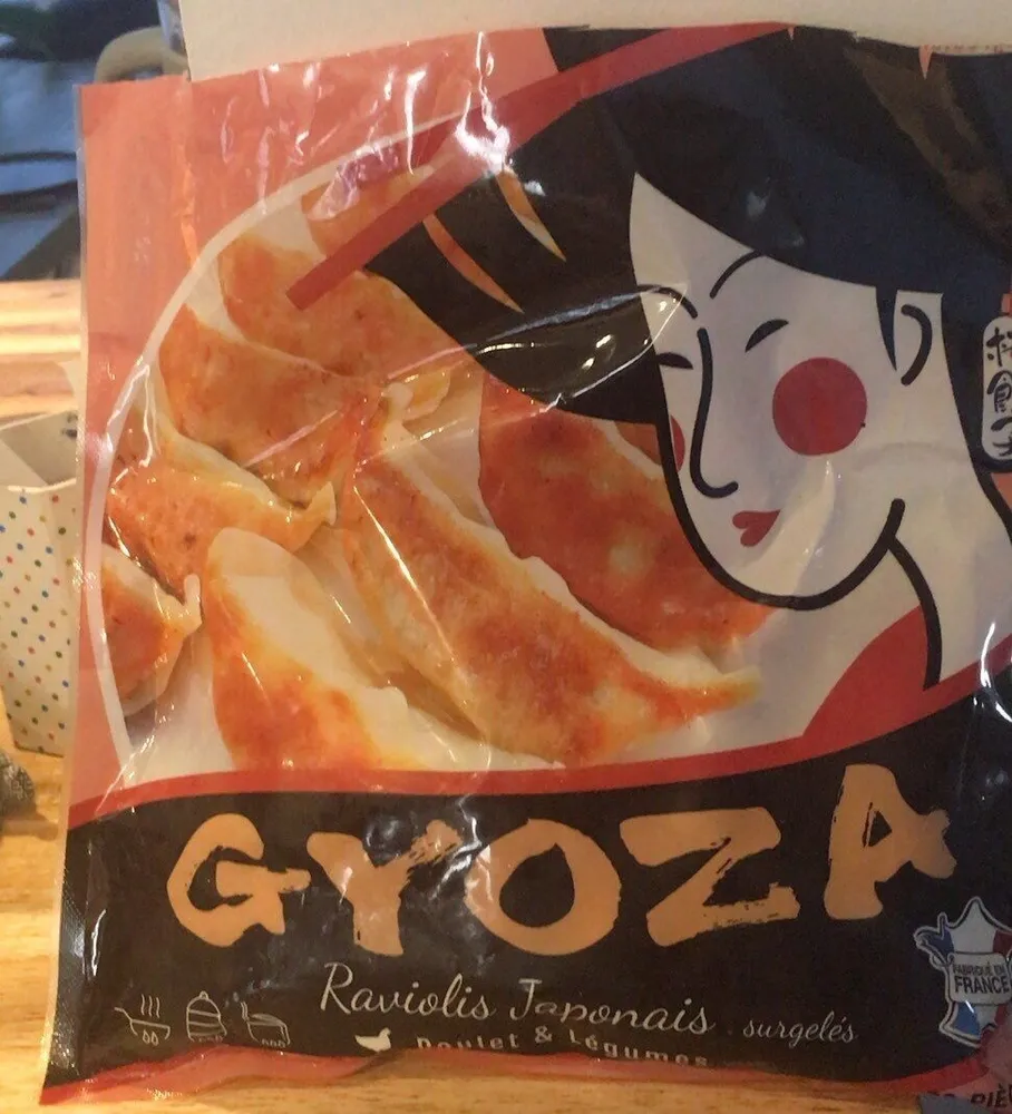 Gyoza     Raviolis japonaise poulet et legumes