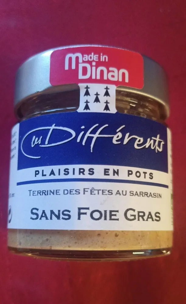 Terrine des fêtes au sarrasin sans foie gras