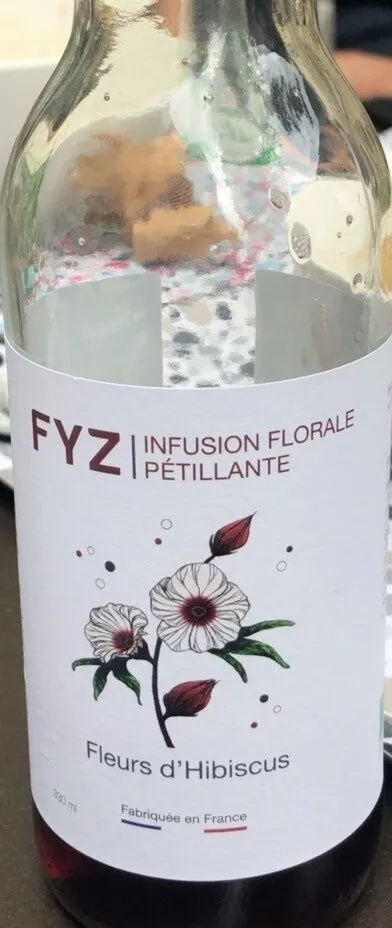 Infusion florale petillante hibiscus