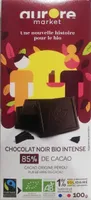 Chocolat noir intense 85%