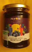 Confiture extra myrtilles bio