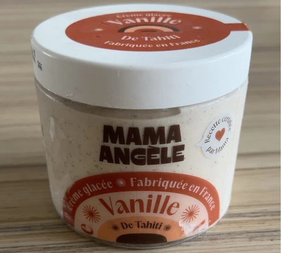 Crème glacée vanille de tahiti