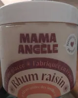 Crème glacée rhum raisin