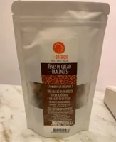 Fèves de cacao pralinées
