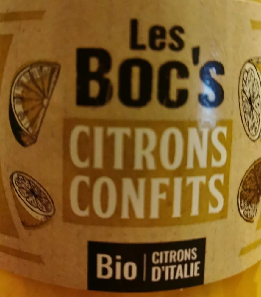 Citron confits