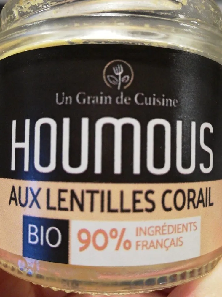 Houmous aux lentilles corail
