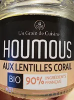 Houmous aux lentilles corail