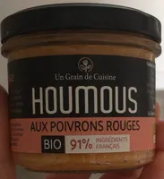 Houmous poivrons rouge