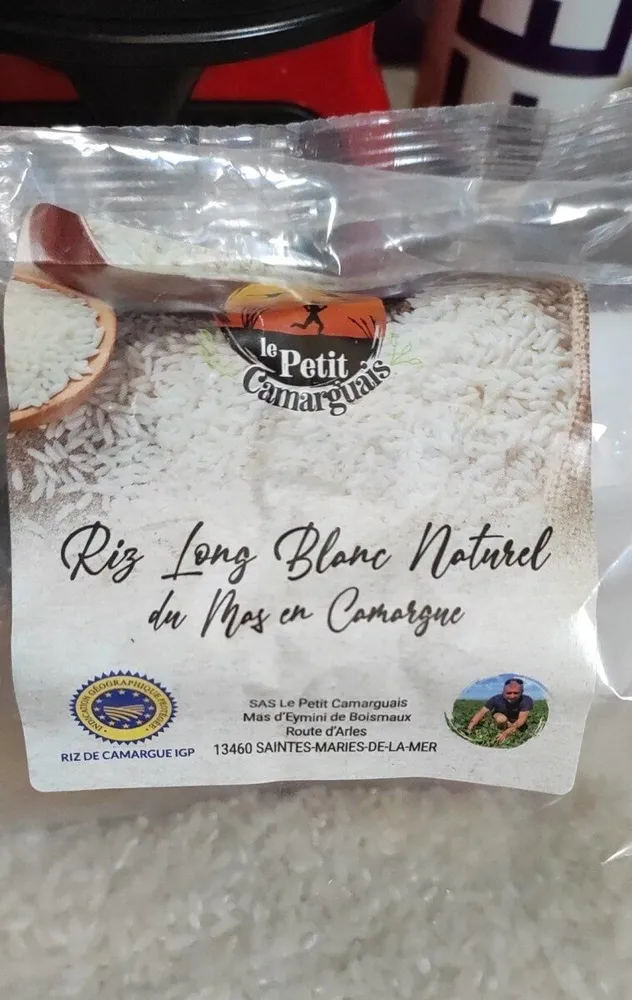 Riz Long Blanc Naturel du Mas en Camargue