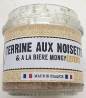 Terrine aux noisettes et a labiere Mongy triple