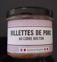 Rillettes de porc au cidre breton