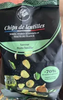 Chips pesto basilic