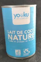 Lait de coco nature