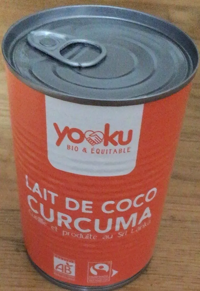 Lait de coco curcuma