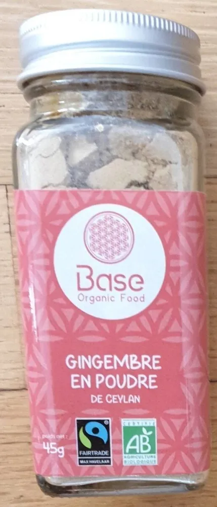 Gingembre en poudre de ceylan