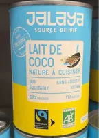 Lait de coco, nature à cuisiner