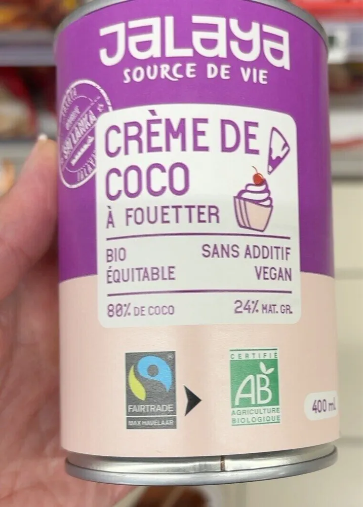 Crème de coco