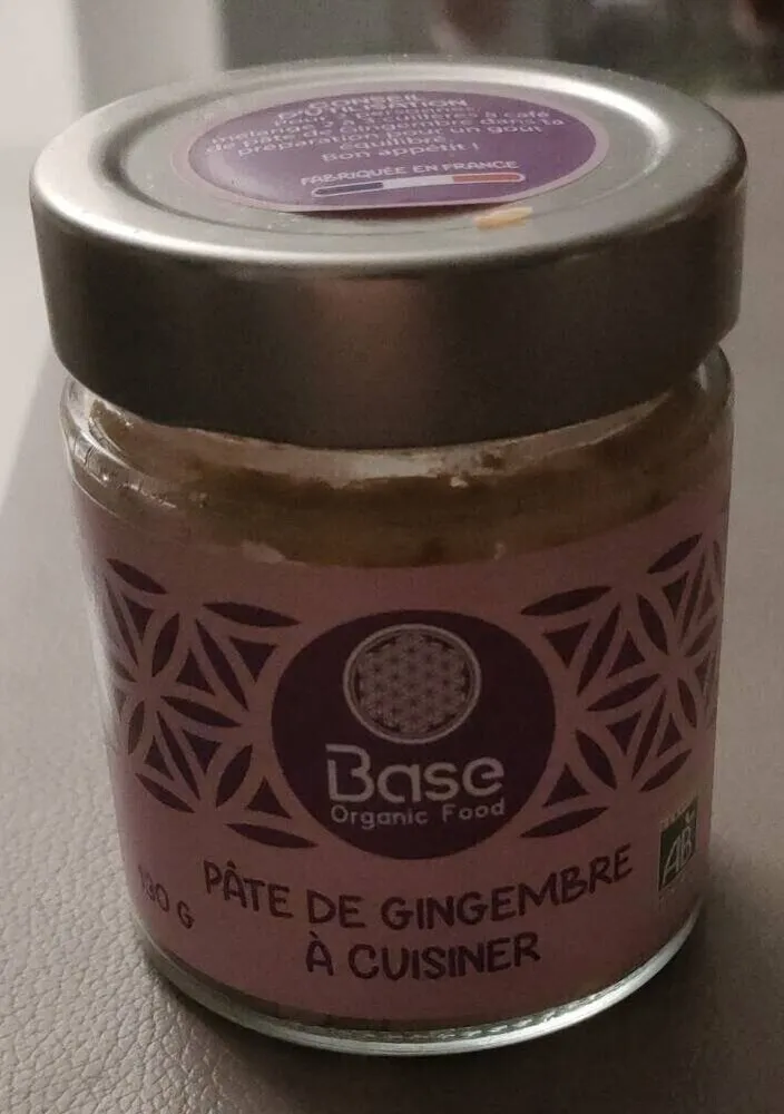 Pâte de gingembre à cuisiner