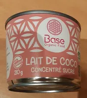 LAIT DE COCO CONCENTRÉ SUCRÉ