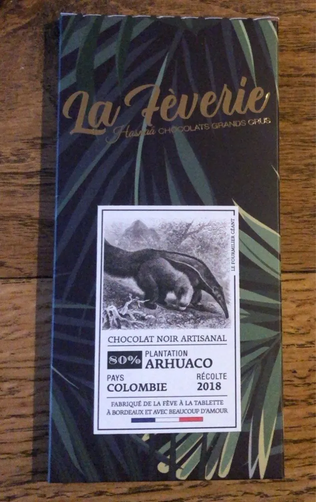 Chocolat Noir Artisanal plantation Arhuaco