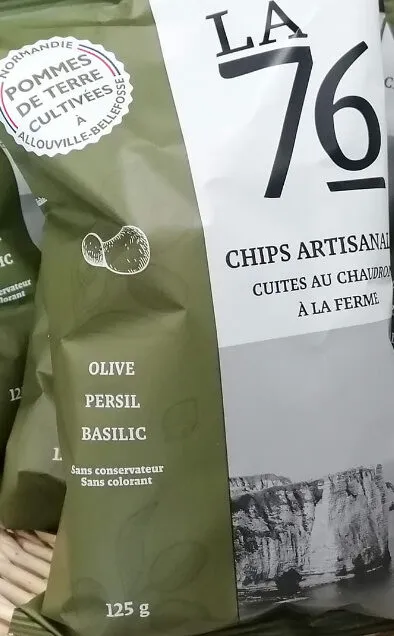 Chips artisanales olives