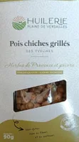 Pois chiches grillés des Yvelines herbes de Provence et poivre