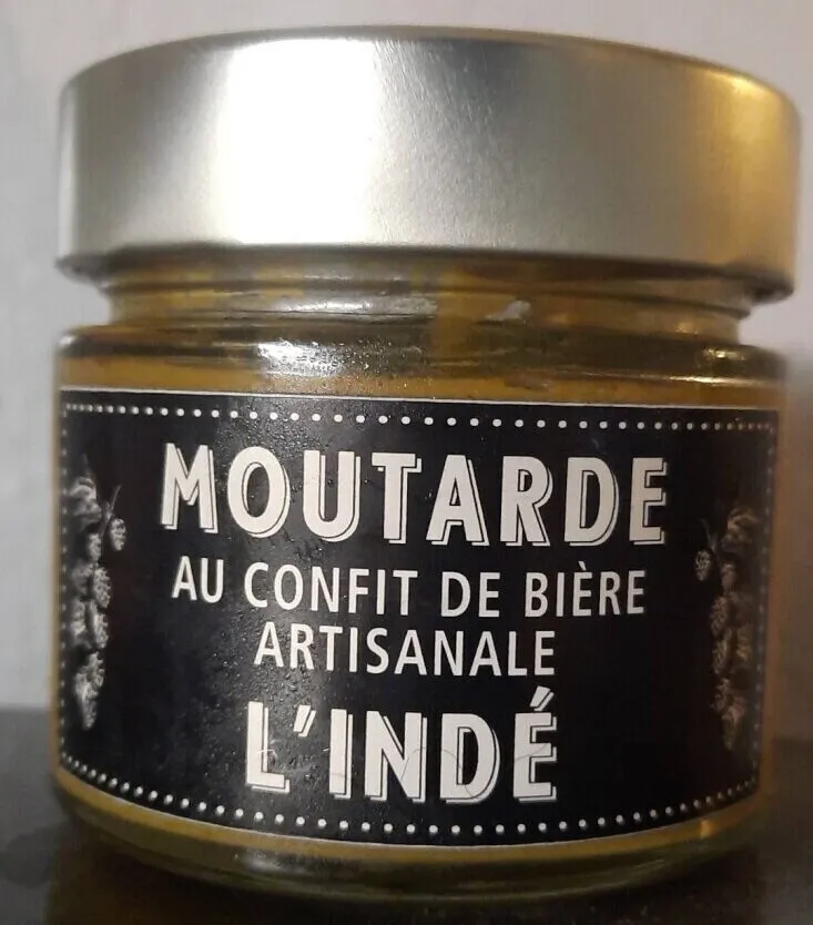 Moutarde au confit de bière artisanale