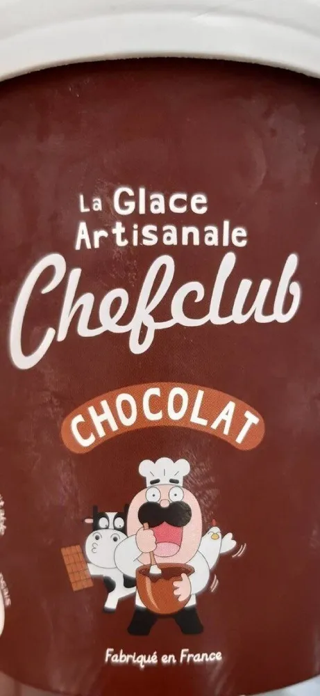 La glace artisanale CHOCOLAT