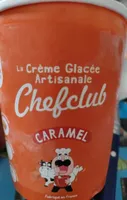 Crème glacée artisanale caramel