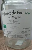 Le jarret de porc bio aux mogettes