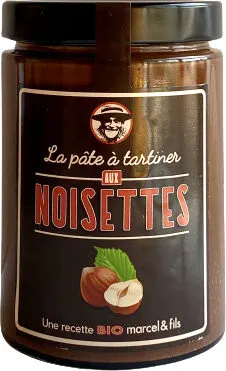 Pâte à tartiner aux noisettes