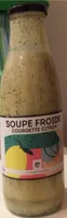 Soupe froide courgette citron