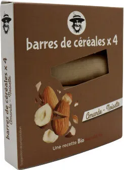 Barres de céréales Amande Noisette