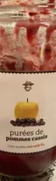 Purées de pommes cassis